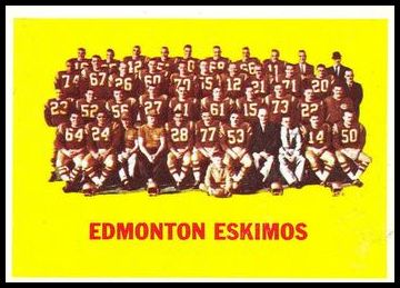 29 Edmonton Eskimos